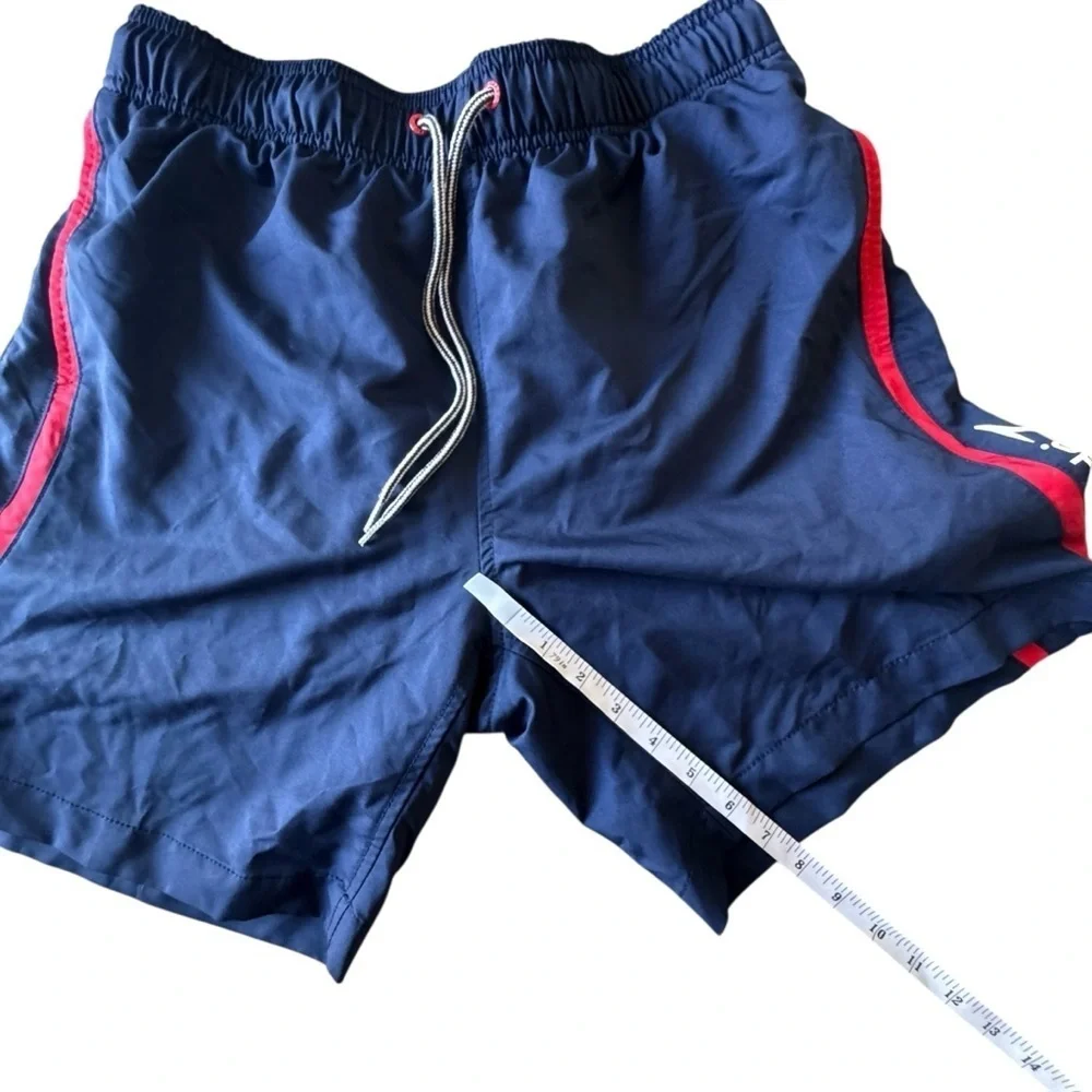 Speedo Mens Blue UPF50+ Comfort Stretch Swim Trunks Size Medium